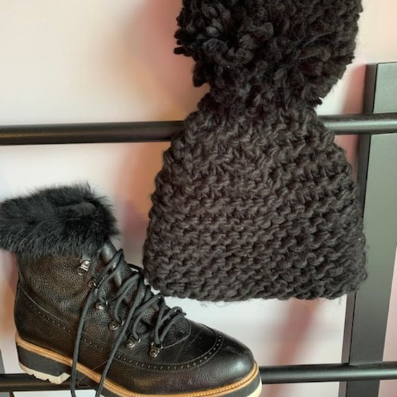 European size 41 Black/Brown/White Winter Shoes - Picture 11 of 12